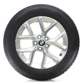 BMW X1 U11 X2 U10 Winterräder Y-Speiche 896 Conti 205/65R17 100H DOT25 6898299 - Bild 1