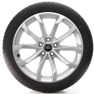 Audi A4 S4 8W Winterräder 5 V-Speichen Design Goodyear 245/40R18 97V 8W0601025H - Bild 2