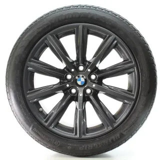 BMW 5er G30 G31 Winterräder V-Speiche 684 Orbitgrey Goodyear 245/45R18 6874441 - Bild 4