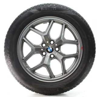BMW 5er G60 G61 Winterräder Y-Speiche 932 Pirelli 225/55R18 DOT25 102H 5A324D5 - Bild 4