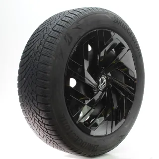 VW ID.4 E21 Winterräder Stahl Bridgestone 235/55R19 101T DOT24 1EA601027B - Bild 6