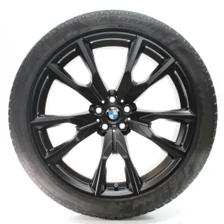 BMW X7 G07 Winterräder M V-Speiche 755 Pirelli 275/40-315/35R22 DOT25 8074221 - Bild 3