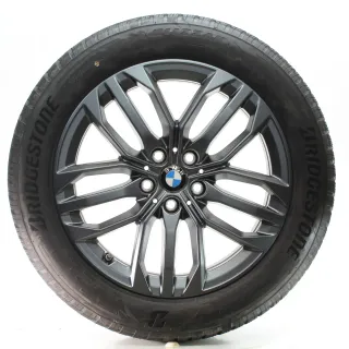 BMW X1 iX1 U11 X2 iX2 U10 Winterräder Doppelspeiche 879 205/60R18 DOT24 6898046 - Bild 3