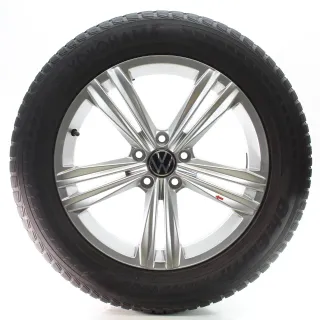 VW Tiguan II AD1 BJ Winterräder Sebring Yokohama 235/55R18 100V DOT24 5NA601025M - Bild 4
