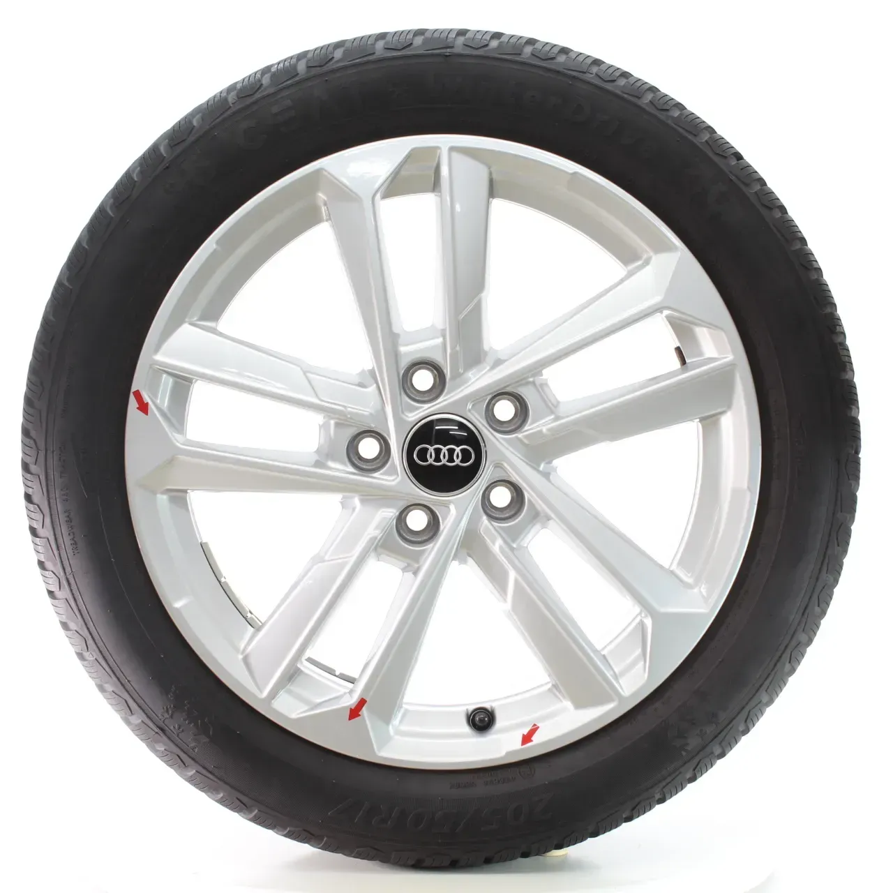 Audi A3 S3 8Y Winterräder 5-Arm-Doppelspeiche Ceat 205/50R17 DOT24 8Y0601025L - Bild 1