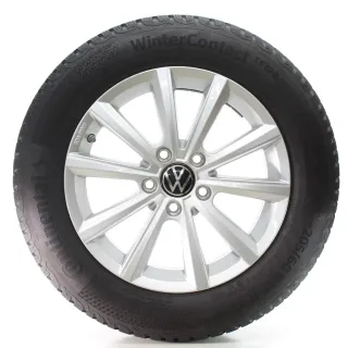 VW Touran 5T1 Winterräder Merano Continental 205/60R16 96H DOT24 5TA071496A - Bild 4