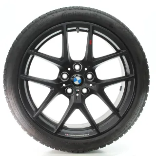 BMW 1er F40 2er F44 Winterräder M Y-Speiche 554 Conti 225/40R18 DOT24 8092354 - Bild 3