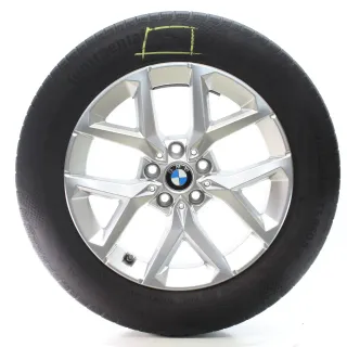 BMW X1 U11 X2 U10 Winterräder Y-Speiche 896 Continental 205/65R17 DOT22 6898299 - Bild 3