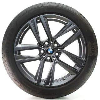 BMW 4er GC i4 G26 Winterräder Doppelspeiche 853 Goodyear 245/45R18 DOT24 6898768 - Bild 2