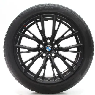 BMW 3er G20 G21 Winterräder Doppelspeiche 796 M Pirelli 225/45R18 DOT23 6885305 - Bild 2