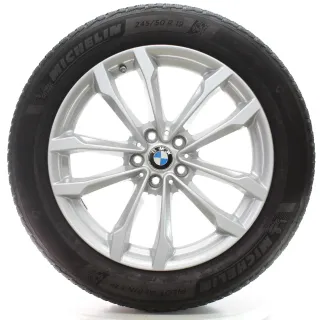 BMW X3 G01 X4 G02 Winterräder V-Speiche 691 Michelin 245/50R19 DOT23 6877325 - Bild 3