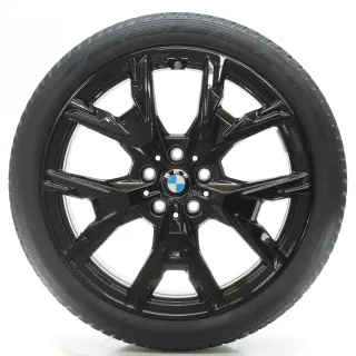 BMW 1er F70 2er F74 Winterräder M Y-Speiche 976 Hankook 195/45R19 DOT25 5A7F0A5 - Bild 1