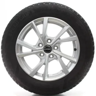Skoda Octavia IV NX Winterräder 5-Doppelspeichen 205/60R16 92H DOT23 KBA53400 - Bild 4