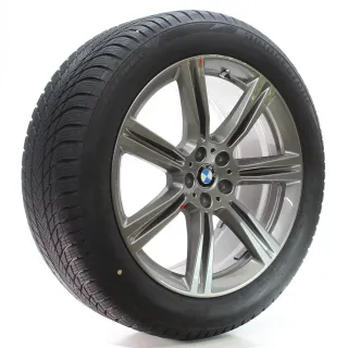 BMW X5 G05 X6 G06 Winterräder Sternspeiche 736 275/45R20 110V DOT23 6883753 - Bild 6