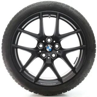 BMW 1er F40 2er F44 Winterräder M Y-Speiche 554 Conti 225/40R18 DOT24 8092354 - Bild 1