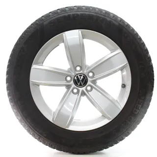 VW Tiguan AD1 Allspace Winterräder Corvara Semperit 215/65R17 DOT23 5NA071497 - Bild 1
