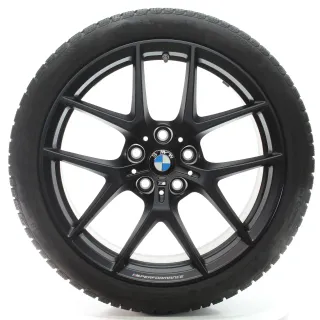BMW 1er F40 2er GC F44 Winterräder M Y-Speiche 554 Conti 225/40R18 DOT24 8092354 - Bild 1