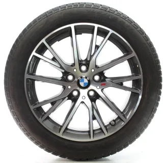BMW 1er F40 2er F44 Winterräder Y-Speiche 489 Pirelli 195/55R17 DOT23 7849122 - Bild 2
