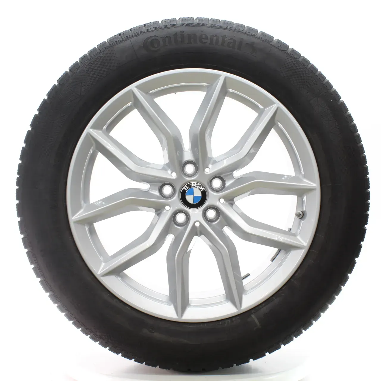 BMW X5 G05 X6 G06 Winterräder V-Speiche 734 Continental 265/50R19 110H 6880685 - Bild 1