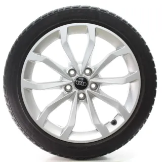 Audi A4 S4 8W Winterräder 10-Speichen V-Design 225/45R18 95H DOT23 8W0601025ED - Bild 3