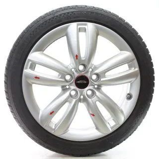 MINI Cooper F55 F56 F57 Winterräder JCW Track Spoke 501 Dunlop 205/45R17 6855107 - Bild 3