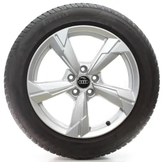 Audi A6 4K C8 Avant Winterräder 5-Arm Pirelli 225/55R18 102V DOT24 4K0601025D - Bild 1