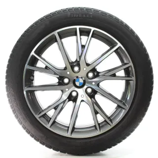 BMW 1er F40 2er F44 Winterräder Y-Speiche 489 Pirelli 195/55R17 92H 7849122 - Bild 1