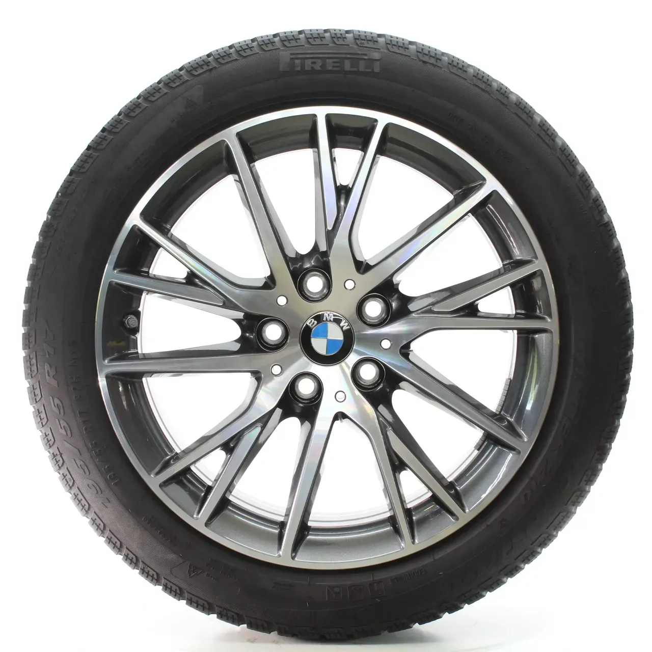 BMW 1er F40 2er F44 Winterräder Y-Speiche 489 Pirelli 195/55R17 92H 7849122 - Bild 1