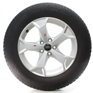 Audi Q3 F3 Winterräder 5-Arm-Secare-Design Hankook 215/65R17 DOT24 83A601025AL - Bild 3