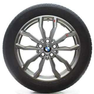 BMW 1er F40 2er F44 Winterräder Y-Speiche 711 M Conti 205/55R18 DOT23 6877550 - Bild 5