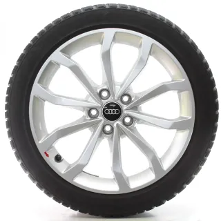 Audi A4 S4 8W Winterräder 5-V-Speichen Design 225/45R18 95H DOT22 8W0601025ED - Bild 2