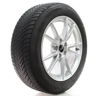 Audi A5 S5 FU Winterräder 5-Doppelspeichen Goodyear 215/55R17 DOT24 8B3601025A - Bild 6