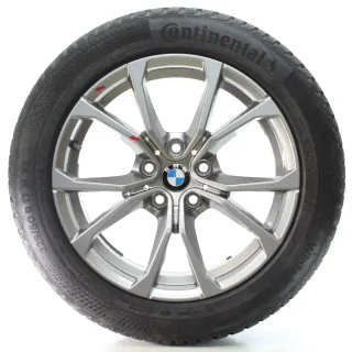BMW 3er G20 G21 Winterräder V-Speiche 776 Conti 225/50R17 98H DOT24 6883518 - Bild 4