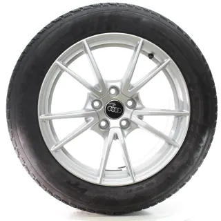 Audi A5 FU B10 Winterräder 5-Doppelspeichen Goodyear 215/55R17 DOT24 8B3601025A - Bild 2