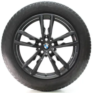 BMW X3 G01 X4 G02 Winterräder Doppelspeiche 698 M 245/50R19 105V DOT24 8746987 - Bild 1