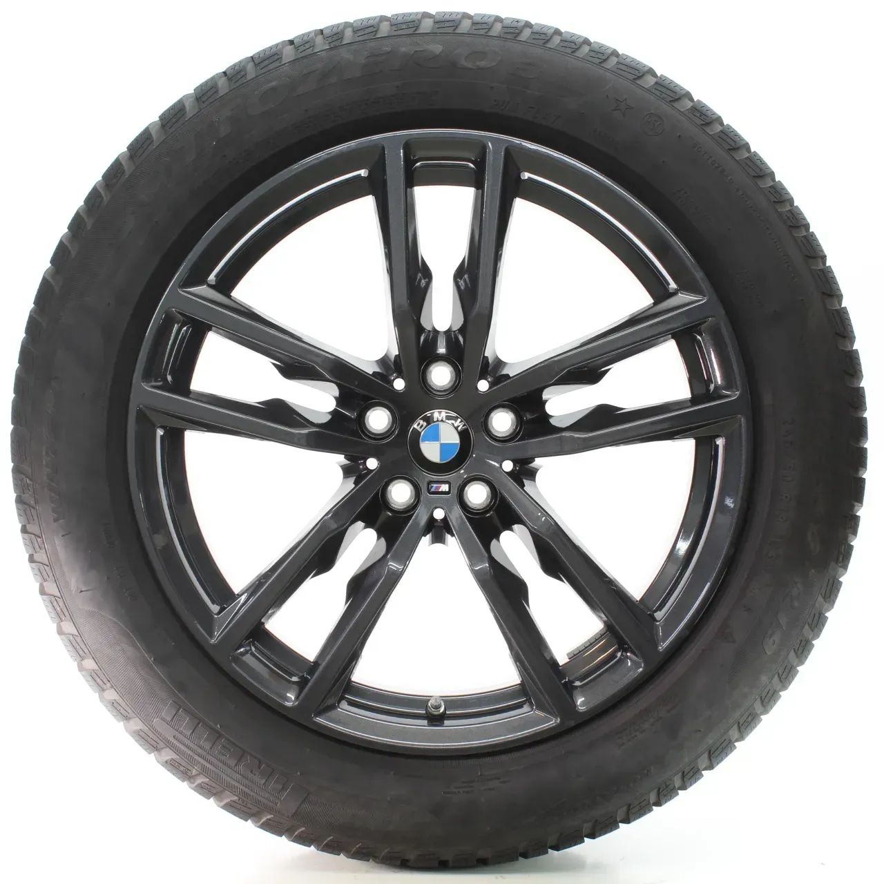 BMW X3 G01 X4 G02 Winterräder Doppelspeiche 698 M 245/50R19 105V DOT24 8746987 - Bild 1