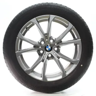 BMW 3er G20 G21 Winterräder V-Speiche 776 Ferricgrey 225/50R17 DOT23 6883518 - Bild 1