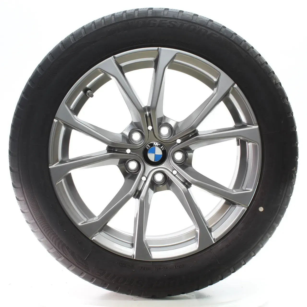 BMW 3er G20 G21 Winterräder V-Speiche 776 Ferricgrey 225/50R17 DOT23 6883518 - Bild 1