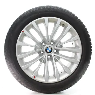 BMW 5er G30 G31 Winterräder W-Speiche 632 Pirelli 245/45R18 100V DOT25 6863418 - Bild 3