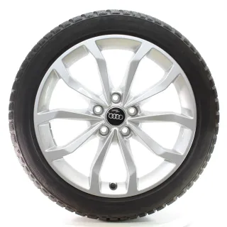Audi A4 S4 8W Winterräder 10-Speichen V-Design 225/45R18 95H DOT24 8W0601025ED - Bild 3