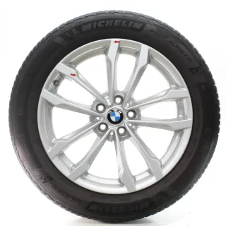 BMW X3 G01 X4 G02 Winterräder V-Speiche 691 245/50R19 105V DOT24 6877325 - Bild 2