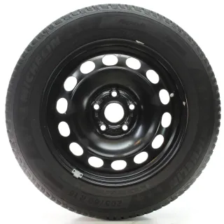 Audi Q2 GAB VW T-ROC A11 Winterräder Stahl Michelin 205/60R16 DOT24 5Q0601027CJ - Bild 3