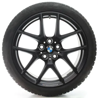 BMW 1er F40 2er F44 Winterräder M Y-Speiche 554 Conti 225/40R18 DOT24 8092354 - Bild 2