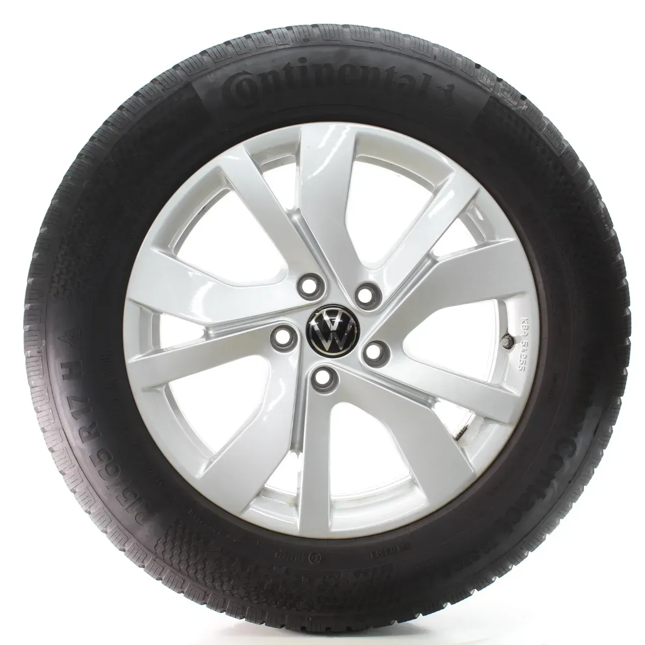 VW Tiguan CT1 Winterräder Rockingham Conti 215/65R17 99H DOT24 571071497A - Bild 1