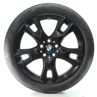BMW 1er F70 Winterräder M Sternspeiche 968 Goodyear 195/50R18 DOT25 5A45271 - Bild 4