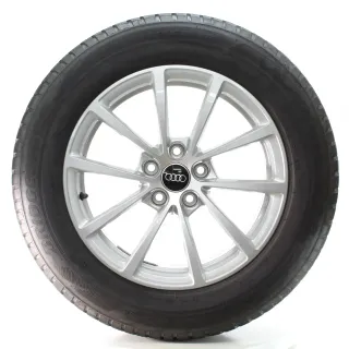 Audi A6 4K C8 Winterräder 10 Speichen Bridgestone 225/60R17 DOT24 4K0601025 - Bild 2