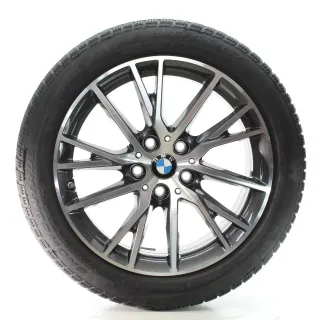 BMW 1er F40 2er F44 Winterräder Y-Speiche 489 Pirelli 195/55R17 92H 7849122 - Bild 1