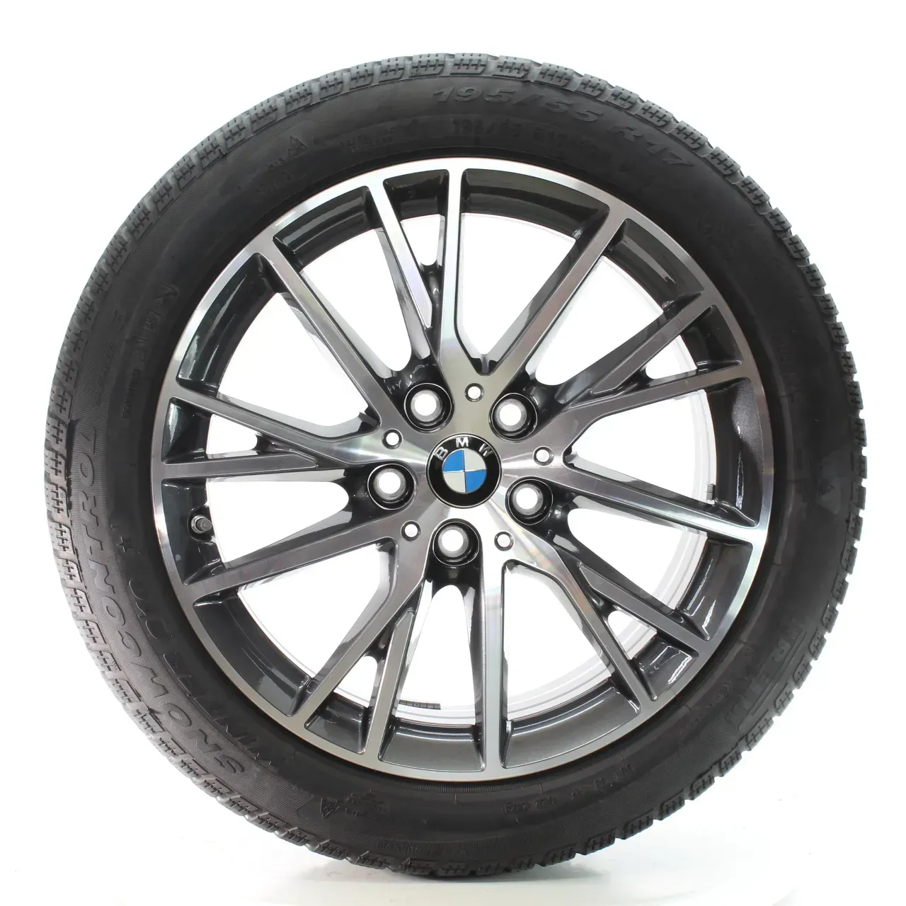 BMW 1er F40 2er F44 Winterräder Y-Speiche 489 Pirelli 195/55R17 92H 7849122 - Bild 1