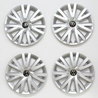 VW Golf 7 8 Radkappen 16 Zoll Radblenden Radzierblenden Original 5H0601147C 4Stk - Bild 1