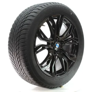 BMW X1 F48 X2 F39 Winterräder Y-Speiche 566 Bridgestone 225/50R18 DOT23 6883503 - Bild 6